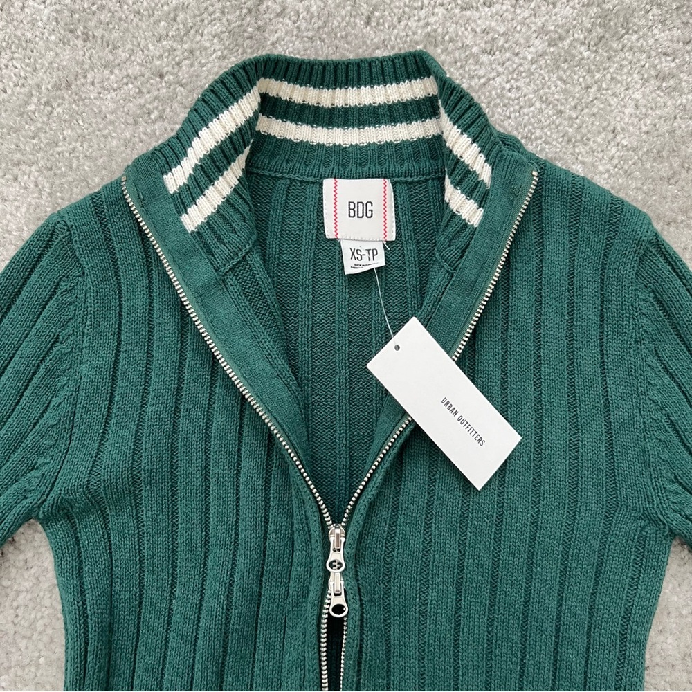 NEW Urban Outfitters Varsity Zip Sweater - Picture 10 of 10